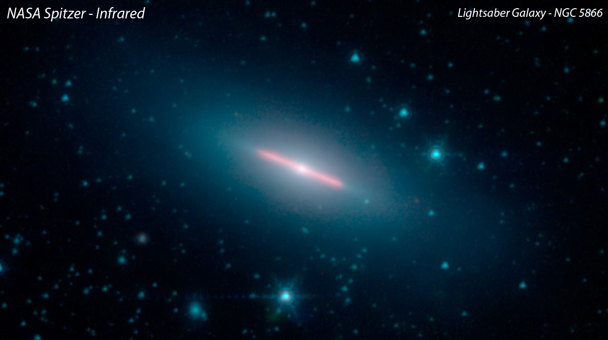 Lightsaber Galaxy – M102 – NGC 5866